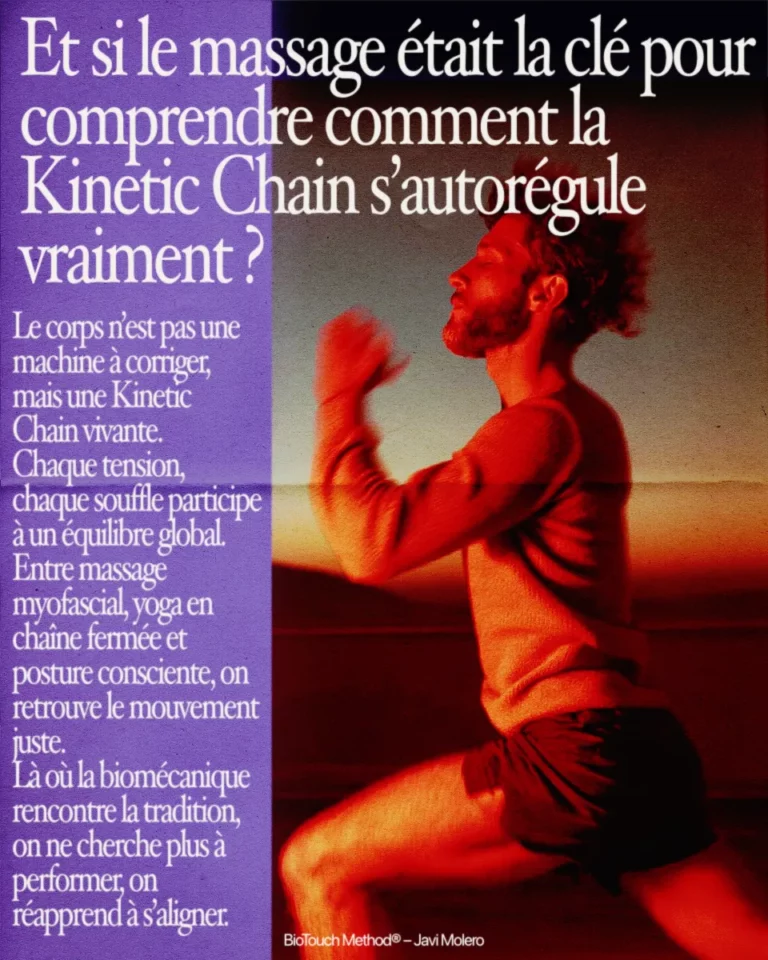 article le massage c'est la clé pour comprendre comment s'autorégule la kinetic chain