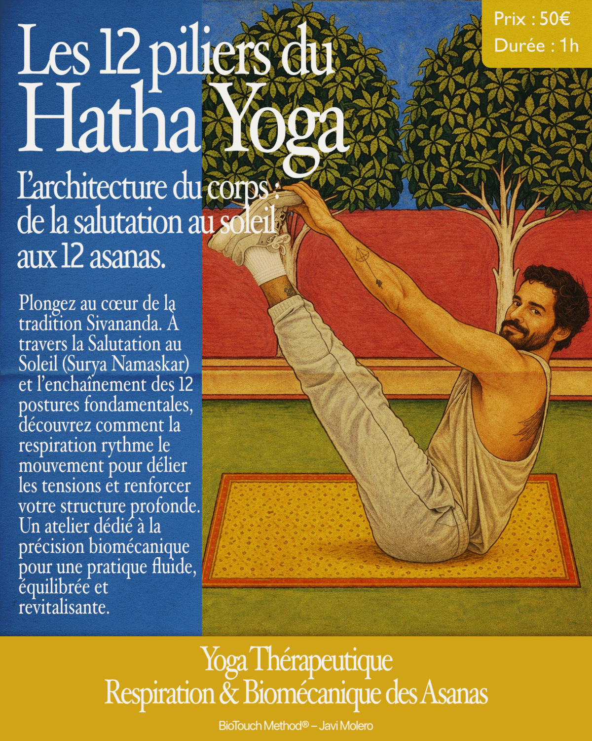 Atelier 2 — Les 12 piliers du Hatha Yoga